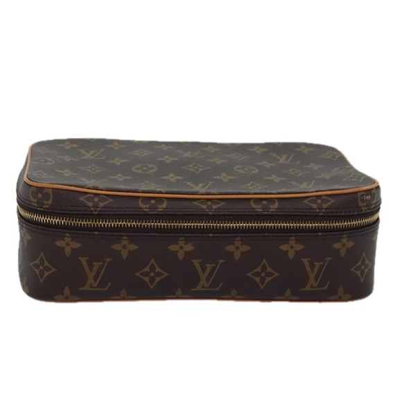 LOUIS VUITTON Monogram Trousse Boite Cosmetic Pouch M47640 LV Auth 74906 - Picture 13 of 16